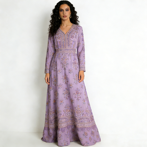 Chic Styles and Comfort in casual lavender dress for women for Trendy Women