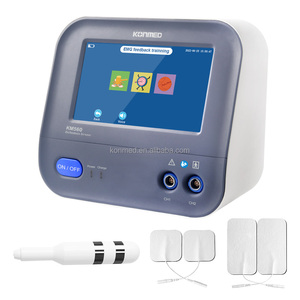 Ejercitador de Músculos Pélvicos Kegel de Doble Canal con Pantalla Táctil Konmed KM560, Alivio del Dolor, Incontinencia Urinaria, Estimulador de Biofeedback EMG - Product Image 4