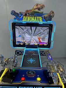 Machine <span class=keywords><strong>de</strong></span> <span class=keywords><strong>jeu</strong></span> d'arcade <span class=keywords><strong>de</strong></span> tir aux dinosaures à monnayeur, <span class=keywords><strong>jeu</strong></span> <span class=keywords><strong>de</strong></span> tir simulé à deux joueurs pour parc d'attractions - Product Image 2