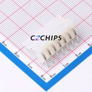 HX CH3.96-7P WZ Wire-to-Board Pin Header Bent Lead Through Hole,P=3.96mm Connector 1x7P 3.96mm Right Angle Insert CH - Product Image 2
