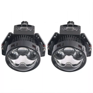 HYNBYZJ Lampadine LED per <span class=keywords><strong>Fari</strong></span>, Lente Proiettore Bi-LED Laser 3.0'' Iperboloidale per Retrofit <span class=keywords><strong>Fari</strong></span> <span class=keywords><strong>Hella</strong></span> - Product Image 1