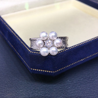 SHDIYAYUN <strong>Best</strong> <strong>Sellers</strong> Pearl Jewelry Wide <strong>Ring</strong> Flower Pearl Designs with Natural Freshwater Pearl <strong>Rings</strong>
