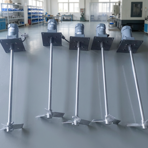 Industrial Stainless Steel Electric Agitator Mixer with Propeller Shaft Motor for Chemical Liquid Blending and Tank Mixing - Product Image 5