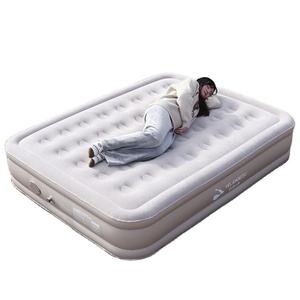 Wholesale luxury inflatable air mattress twin king size camping folding double alternating pressure twin camping air mattress