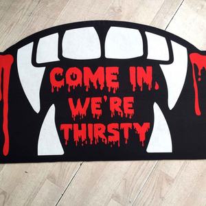 Tapis de porte d'entrée d'Halloween personnalisés imprimés pour l'extérieur - Product Image 6