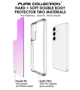 เคสโทรศัพท์แบบใสกันกระแทก ผลิตจาก TPU และ PC แข็ง สำหรับ <span class=keywords><strong>Samsung</strong></span> <span class=keywords><strong>Galaxy</strong></span> S24Plus S25Edge S26 S23 S22 <span class=keywords><strong>FE</strong></span> พร้อมเคลือบผิวด้วยไฟฟ้า - Product Image 3
