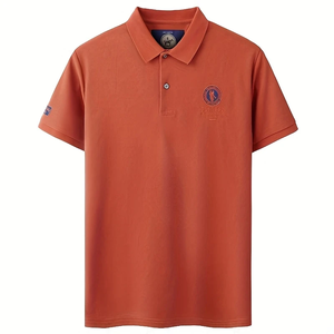 Venta al por mayor de los hombres de verano <span class=keywords><strong>camisa</strong></span> de solapa cómodo de secado rápido transpirable de negocios Casual moda <span class=keywords><strong>Polo</strong></span> Camiseta de manga corta - Product Image 2