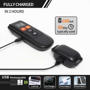 <span class=keywords><strong>Collar</strong></span> de Adiestramiento Inteligente para Perros, Recargable por USB, de Plástico, Impermeable IP67, Antiladridos, con Batería de Larga Duración - Product Image 2