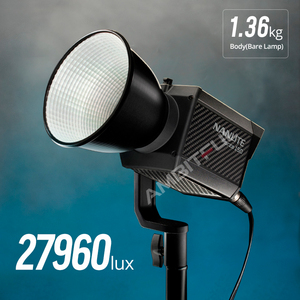 ไฟถ่ายภาพ LED แบบพกพา150 <span class=keywords><strong>Nanlite</strong></span> Forza 150W 5600K ไฟซังข้าวโพดเดี่ยวพร้อมขายึดโบเวนส์สำหรับถ่ายภาพกลางแจ้ง - Product Image 2