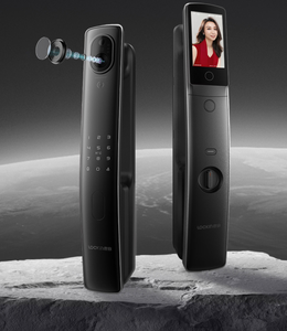 Cerradura Inteligente con Reconocimiento de Huella Dactilar y Pantalla Grande Interior Visual Cat-eye para <span class=keywords><strong>Loc</strong></span> Kin Deer S50MPro, Color Gris Nebulosa - Product Image 6