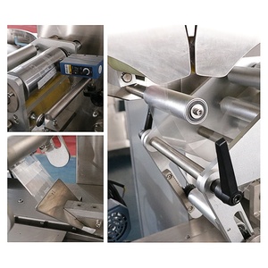 Servomoteur multifonctionnel à trois moteurs, avec flux Horizontal, emballage automatique, pour emballage oreiller, bonbons, à grande vitesse - Product Image 3