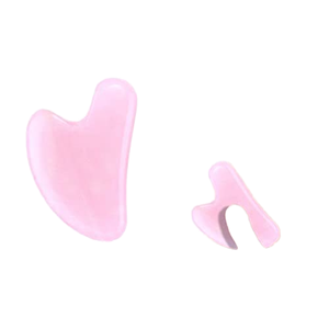 Superiore di vendita di alta qualità naturale di <span class=keywords><strong>giada</strong></span> massaggio <span class=keywords><strong>pietra</strong></span> <span class=keywords><strong>rosa</strong></span> quarzo viso Gua Sha strumento per il viso, occhi, collo - Product Image 3