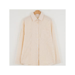 Camisa a rayas de tela de temporada de fabricante coreano Popular en venta Camisa a rayas diaria de llamadas de punto anticontracción - Product Image 2