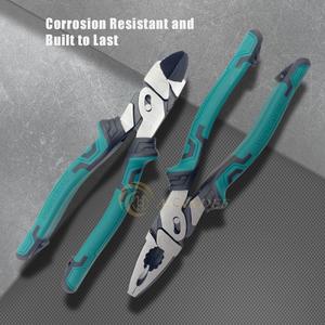 8 inch Lập Dị kép trục chéo Kìm dập tắt cắt cạnh Non-Slip răng DIY OEM Vật liệu CR-V cho chính xác dây cắt tỉa - Product Image 5