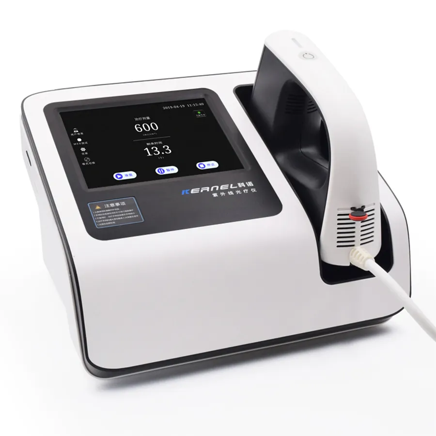 Ce Goedgekeurde Kernel KN-5000C Laser Schoonheidsapparatuur 308nm Excimer Laser Psoriasis Vitiligo Eczeem Behandeling 308nm Excimer Licht