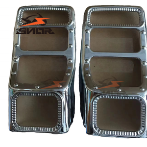 Capas de Luz Traseira de Alumínio de Alta Qualidade para Acessórios de Triciclo CNSNR para Bajaj <span class=keywords><strong>Re</strong></span> 225 - Product Image 1