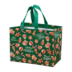 Gran oferta, <span class=keywords><strong>bolsas</strong></span> <span class=keywords><strong>de</strong></span> <span class=keywords><strong>regalo</strong></span> <span class=keywords><strong>de</strong></span> decoración navideña ecológicas personalizadas, venta al <span class=keywords><strong>por</strong></span> <span class=keywords><strong>mayor</strong></span>, <span class=keywords><strong>bolsas</strong></span> <span class=keywords><strong>de</strong></span> compras <span class=keywords><strong>de</strong></span> alimentos, <span class=keywords><strong>bolsas</strong></span> <span class=keywords><strong>de</strong></span> papel con asa - Product Image 2
