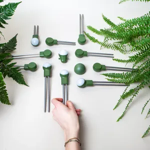 CITICITY เซ็นเซอร์วัดความชื้นในดินแบบสองหัวสำหรับพืชในบ้าน สวน สนามหญ้า ฟาร์ม เครื่องวัดความชื้นในดิน เครื่องตรวจสอบน้ำพืช ใช้งานง่าย - Product Image 1