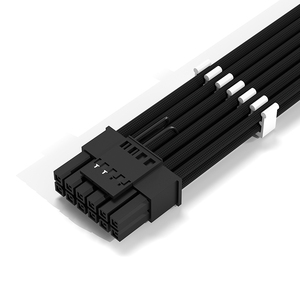 Câble d'alimentation GPU <span class=keywords><strong>12VHPWR</strong></span> 600W, câble d'extension en nylon à 16 broches pour ordinateur 3060 3070 3080 3090 Ti - Product Image 2