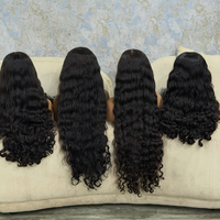 Perruque frontale HD sans colle 13x6 en cheveux naturels vietnamiens bruts, perruque en cheveux humains avec cuticules alignées, vente en gros