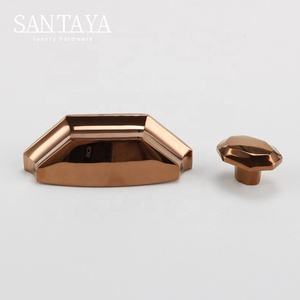Santaya Solid PVD Gold Brass <strong>Handles</strong> <strong>Shell</strong> Shape Kitchen <strong>Cabinet</strong> <strong>Pulls</strong> Bedroom Wardrobe <strong>Drawer</strong> <strong>Knobs</strong> Furniture <strong>Handle</strong> - Product Image 4