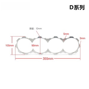 Couverture de protection du bloc-cylindres en alliage d'aluminium pour moteur Honda Civic K20 K24 H22 B16 D15 - Product Image 2