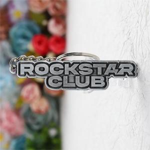 Llaveros Personalizados de Metal, Aleación de Zinc 2D, Llaveros con Logotipo Grabado en Relieve Plateado, para Clubes - Product Image 3