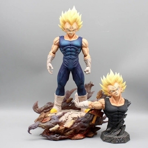 Figurine de dessin animé Dragon <span class=keywords><strong>Super</strong></span> <span class=keywords><strong>Saiyan</strong></span> Vegata Gohan <span class=keywords><strong>Goku</strong></span> Majiu en PVC de 10 à 30 cm, jouet de collection japonais, statue Dbz - Product Image 2