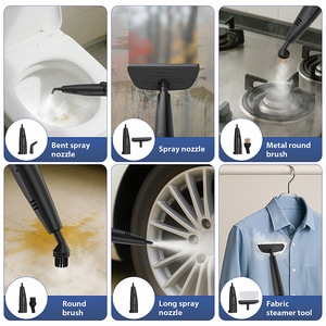 Steam Cleaner 1800W 3 <b>Bar</b> 1.5L Water Tank Multi Function For <b>Carpet</b> Sofa Curtain Cleaning - Product Image 2