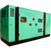 Groupe électrogène diesel 12 kW 18 kVA à faible bruit, super silencieux, insonorisé pour usage domestique, 1800 tr/min, triphasé, quatre cylindres