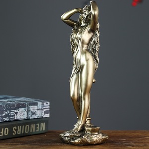 Figurine en résine pour la décoration intérieure <span class=keywords><strong>Bronze</strong></span> Aphrodite Statue de déesse grecque Vénus romaine personnalisée <span class=keywords><strong>Sculpture</strong></span> Souvenirs Cadeau - Product Image 3