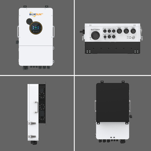 Solution d'énergie solaire hybride à haute efficacité 10kW 12kW, triphasée, pour stockage hors réseau, résidentiel et commercial - Product Image 4