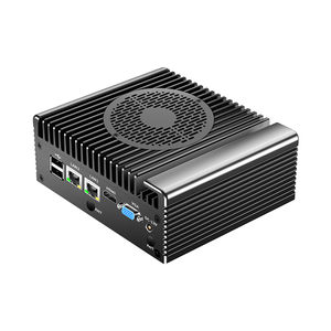 Công nghiệp <span class=keywords><strong>Mini</strong></span> <span class=keywords><strong>PC</strong></span> với Intel Core i5 Bộ vi xử lý, Dual Lan cổng, hiển thị kép hỗ trợ, Fan nhôm thiết kế 8GB RAM 256GB SSD - Product Image 1