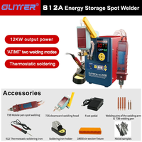 220/110V SUNKKO 12.6W paillettes 18650 21700 Portable batterie cellule soudeuse par points 812A Nickel Machine à souder pour Batteries