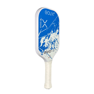 Raquette de pickleball durable sans bords, face en fibre de verre, noyau en nid d'abeille, performance stable, absorption des chocs, légère, pour l'entraînement, en gros - Product Image 3