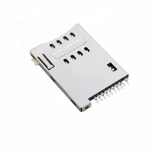Sim Card Connector 8 + 2 Pin Height 1.8 P/N(102012902)