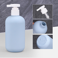 Flacons Pompe en Plastique Souple Effet « Soft Touch » en PEHD, Luxe Léger, pour Cosmétiques, Soins de la Peau, Lotion, Shampoing, Contenances 3oz à 16oz, Colorés