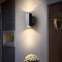 IP65 Étanche En Aluminium Applique Murale Extérieure Vers Le Bas GU10 E27 LED Appliques Murales