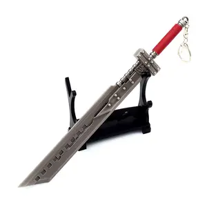 Final Fantasy VII Spielzeug Mini Schwert Schlüssel anhänger 22cm 67g Fenrir Fusion Schwert Cloud Strife