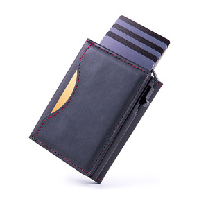 Portatarjetas de aleación de aluminio de 4 pulgadas con múltiples ranuras para tarjetas y cierre magnético para teléfono Apple, diseño unisex - Product Image 3