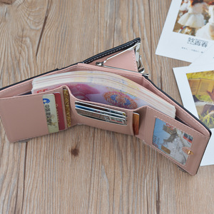 Delle donne Mini Borsa, retro del fiore <span class=keywords><strong>femminile</strong></span> studente di tre volte <span class=keywords><strong>Portafoglio</strong></span> - Product Image 4