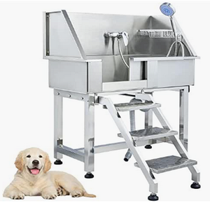 <span class=keywords><strong>Vasca</strong></span> <span class=keywords><strong>da</strong></span> <span class=keywords><strong>Bagno</strong></span> SPA Multifunzionale per Cani, <span class=keywords><strong>Vasca</strong></span> per Toelettatura <span class=keywords><strong>in</strong></span> <span class=keywords><strong>Acciaio</strong></span> Inossidabile per Cani e Gatti - Product Image 1
