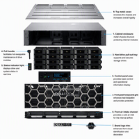 Système de stockage de fichiers hybride Dell EMC PowerScale H700 NAS, montable en rack, jusqu'à 1,2 PB par châssis