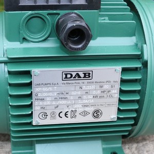 Pompe Vortex DAB KP606T, hauteur de refoulement 87m, débit 1m³/h, pompe de surpression électrique pour découpeur à jet d'eau, corps en bronze moulé, fabrication italienne - Product Image 2