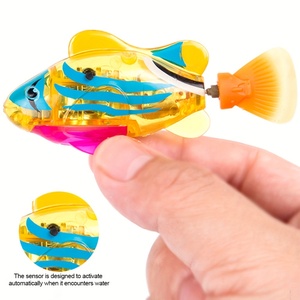 <span class=keywords><strong>Robot</strong></span> de Natación a Batería para Mascotas, <span class=keywords><strong>Juguete</strong></span> Electrónico de Simulación de Peces con Luces LED, Precio de Fábrica - Product Image 4