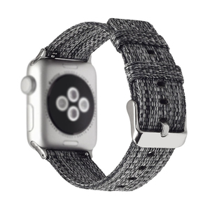 Bracelet de montre en toile de nylon 38 mm 41 mm 49 mm pour hommes et femmes, bracelet de sport pour montre intelligente Apple Watch Series 9/8/7/6/5/4/3/2/1/SE - Product Image 5