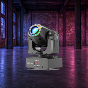ไฟ LED เคลื่อนที่ได้ 50W สีขาว RGB พร้อมไฟเสริม 15 องศา ลำแสง DMX512 สำหรับงานเวที - Product Image 2