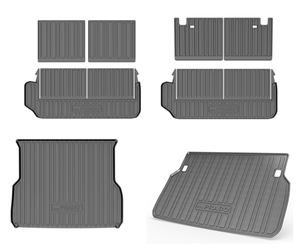 Tapetes de Coche Impermeables de Alta Calidad, Forro de <span class=keywords><strong>Maletero</strong></span> de TPO para Prado/LC250 y <span class=keywords><strong>Land</strong></span> <span class=keywords><strong>Cruiser</strong></span> 2024-2025, Cubierta de Respaldo de Asiento de 2 mm de Grosor - Product Image 3