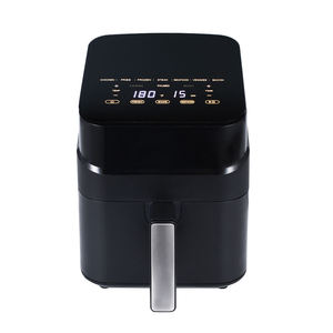 Freidora de Aire Digital Inteligente Multifuncional para el Hogar con Ajuste de Temperatura Táctil, 4L, de Vidrio, Sin Aceite - Product Image 5