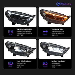 Luci auto <span class=keywords><strong>per</strong></span> fari a LED <span class=keywords><strong>Ford</strong></span> <span class=keywords><strong>Fusion</strong></span> 2013-2016 DRL <span class=keywords><strong>accessori</strong></span> <span class=keywords><strong>per</strong></span> autoveicoli con lampada frontale <span class=keywords><strong>per</strong></span> proiettore - Product Image 3